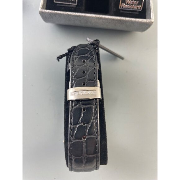 New in Box Croton Ladies Watch Rectangle MOP Face CZ Sapphire Crystal Art Deco - Picture 9 of 12